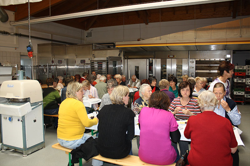 Bäckerei Schmieder: Stollenverkostung